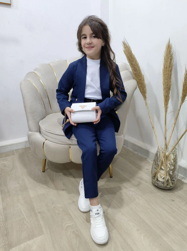 Ensemble Classique Chic – 5 Pièces (Fille) - الصورة 2